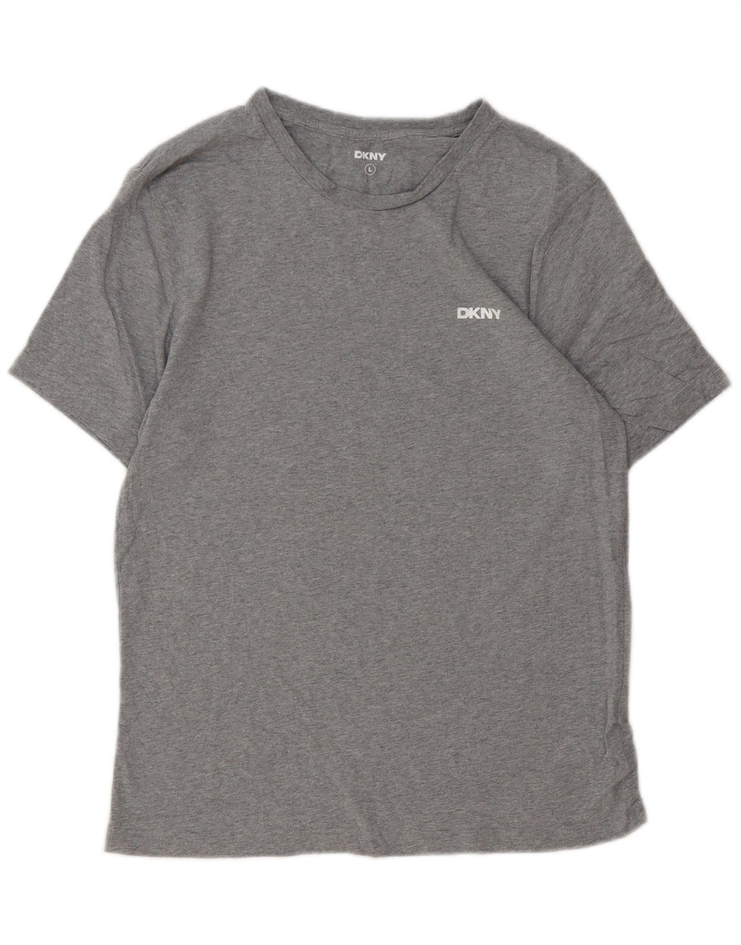 DKNY T-Shirt Homme Haut Large Gris Coton