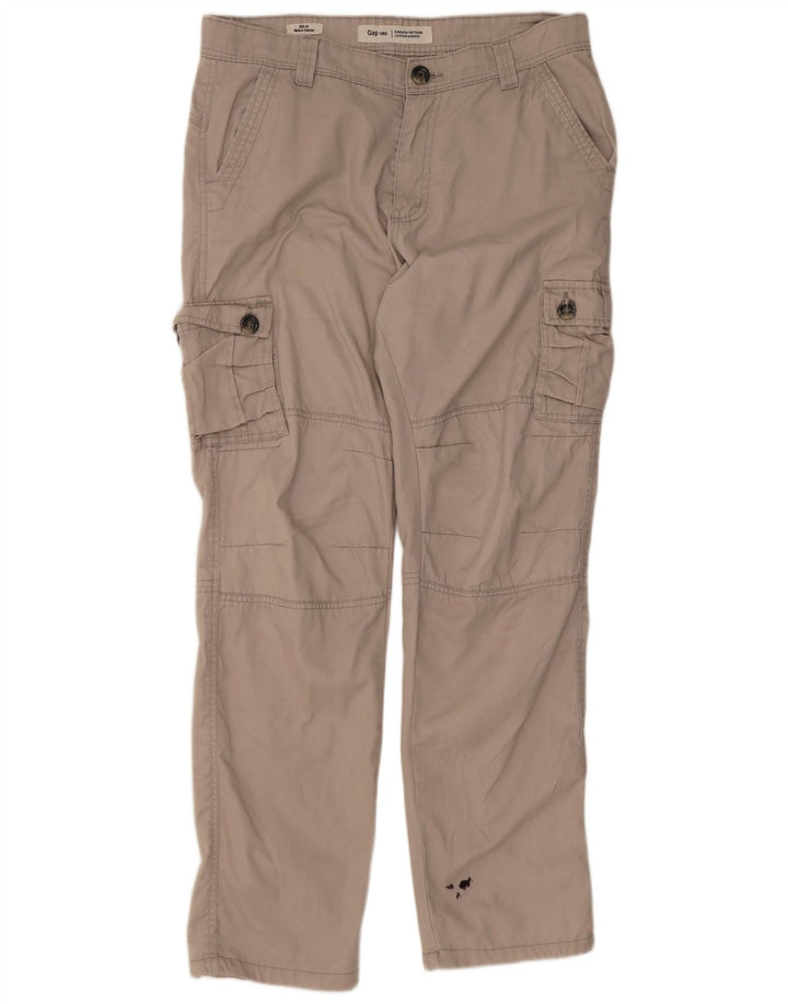 Gap Pantalon Cargo Droit Homme W34 L31 Beige