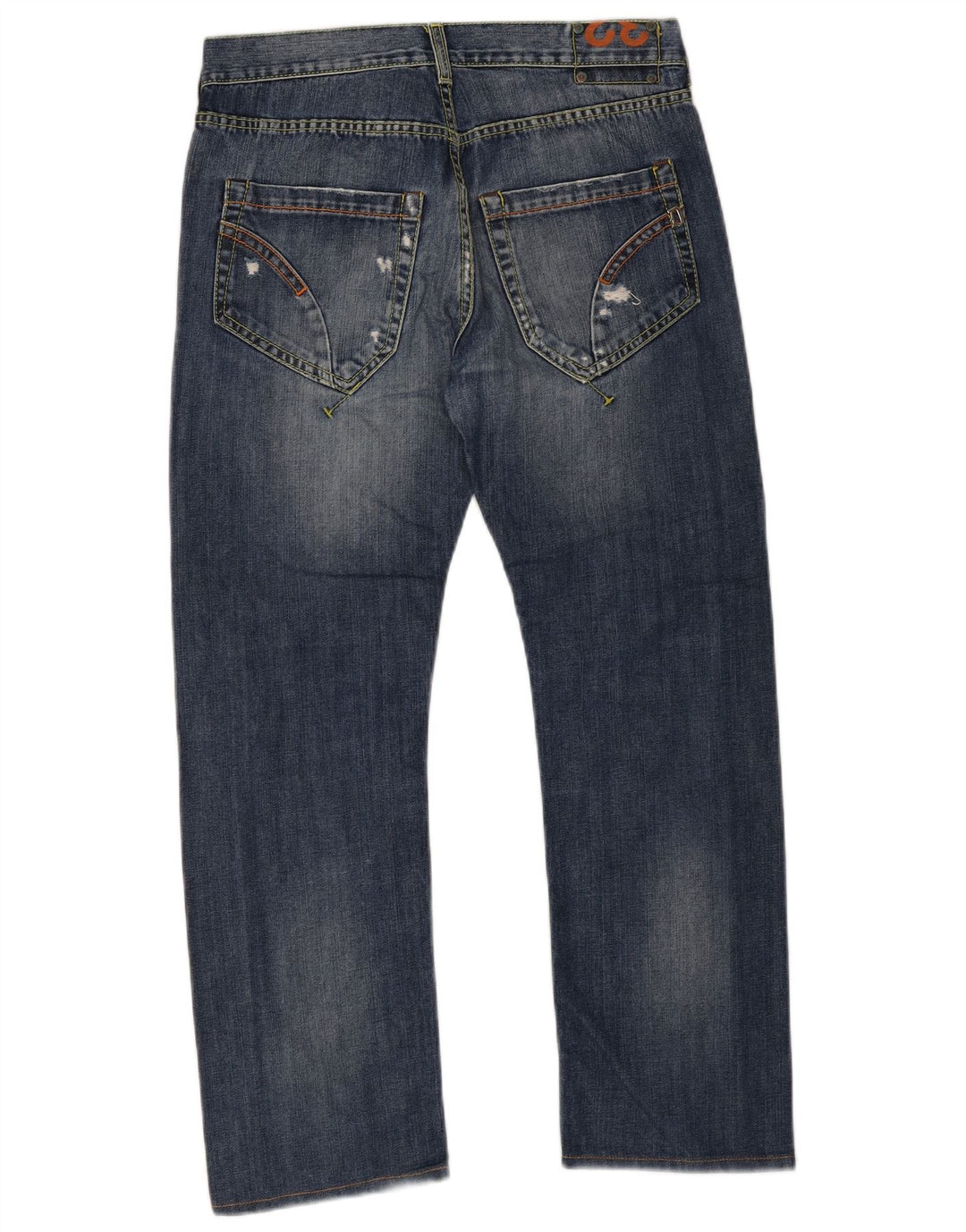 Dondup Jean droit standard W32 L28 homme bleu marine