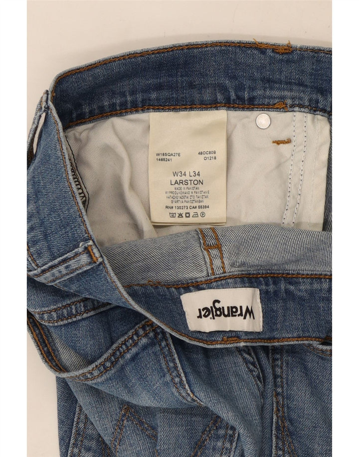 Wrangler Short en jean Larston W34 pour homme en coton bleu moyen