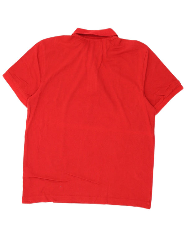 Kappa Polo Homme XL Rouge Coton