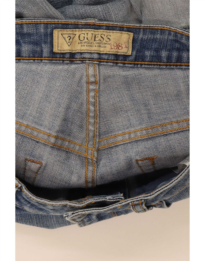 Guess Jean droit homme W32 L29 bleu coton