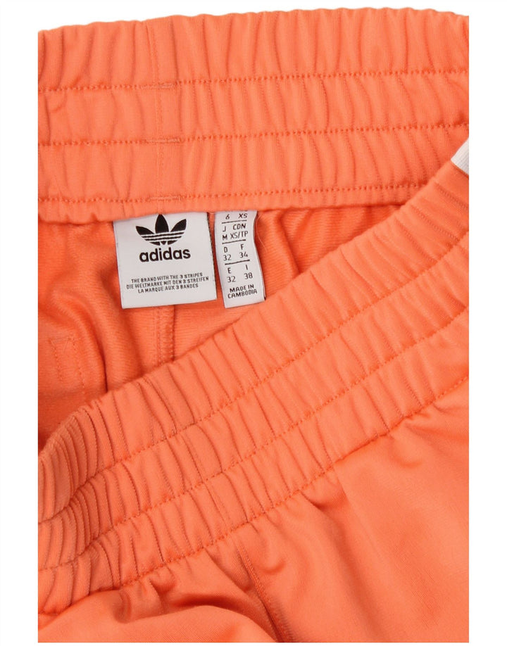 Adidas Short de sport pour femme UK 6 XS Orange Polyester