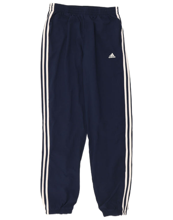 Adidas Pantalon de Survêtement Garçon Joggers 15-16 ans Bleu Marine Polyester