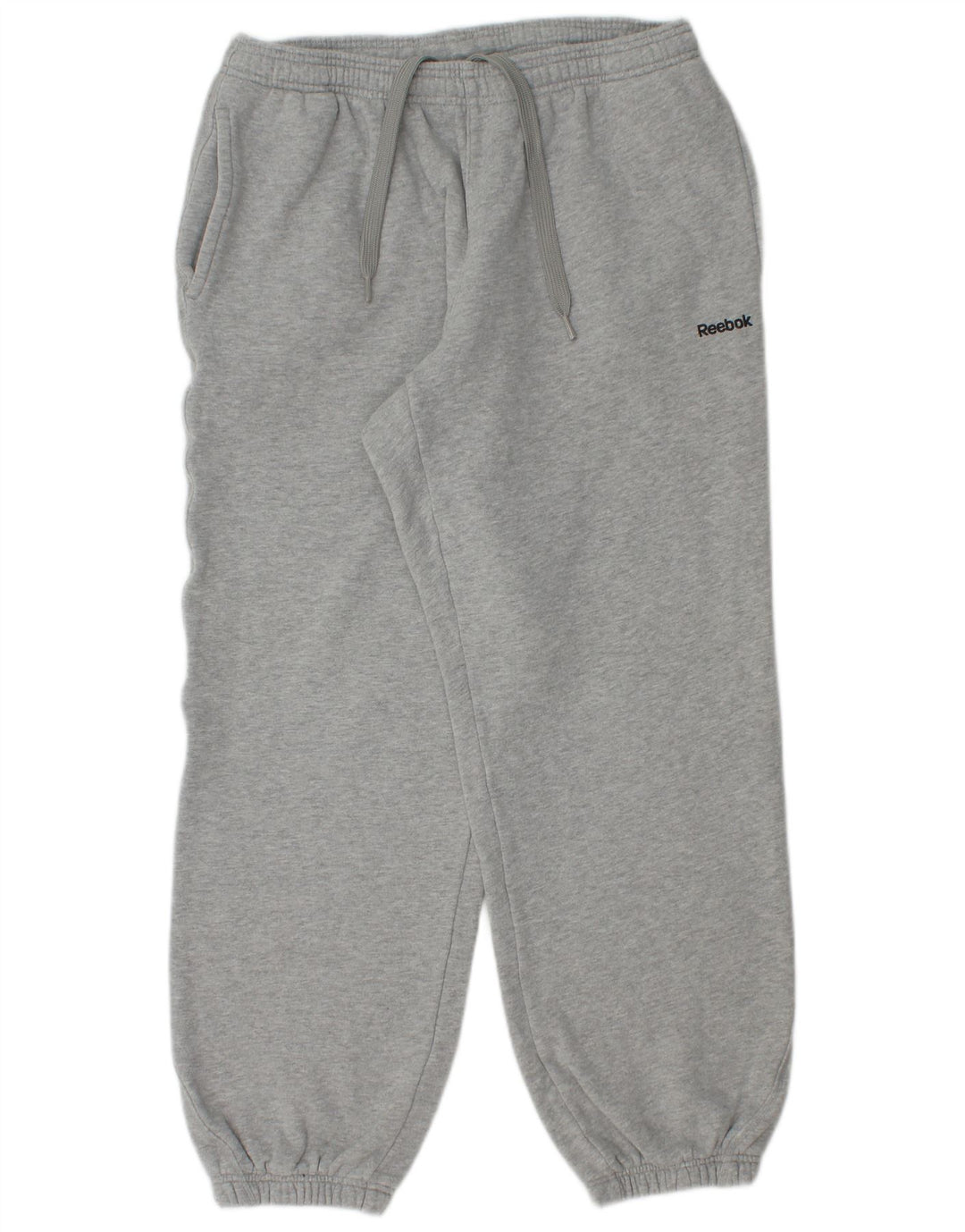 Reebok Pantalon de Survêtement Joggers Homme Gris Moyen Flecked Cotton