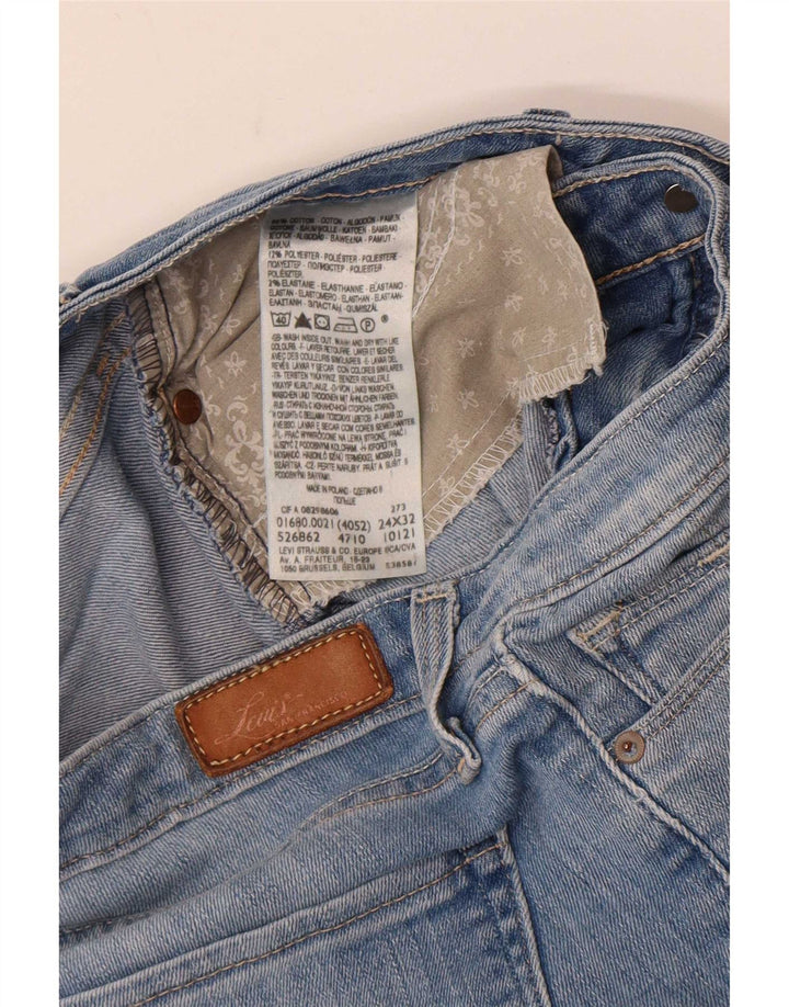 Levi's Jean Skinny Femme W24 L32 Bleu Coton