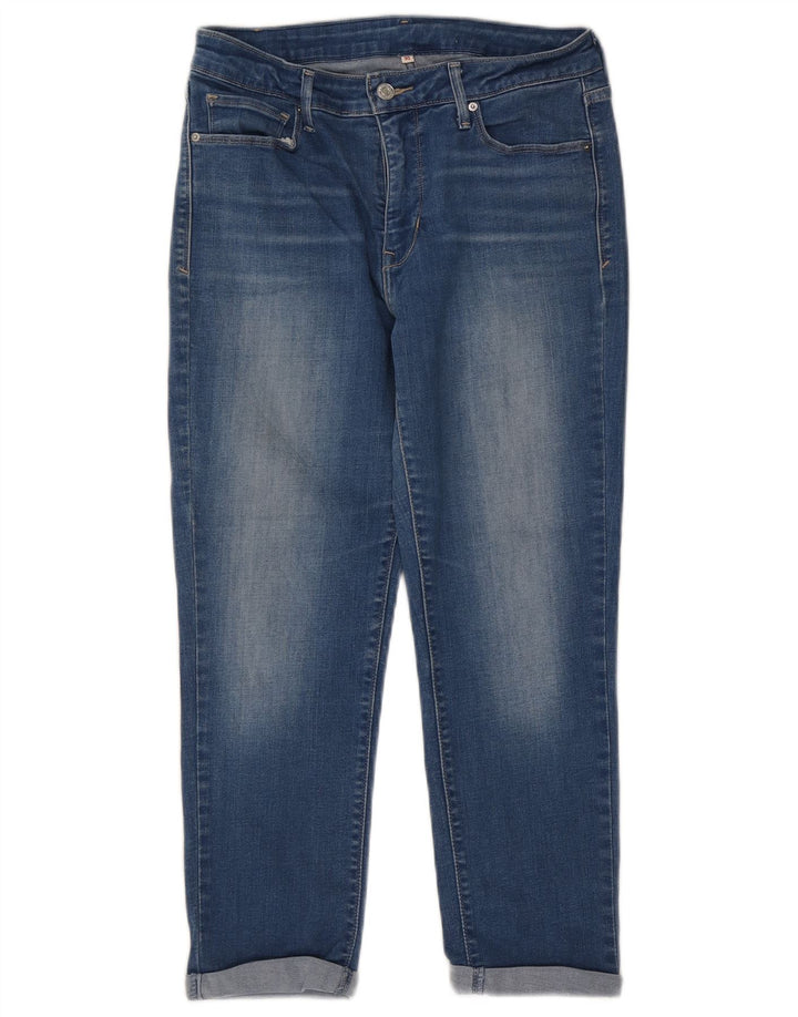 Levi's Jean Crop Femme W30 L24 Bleu Coton