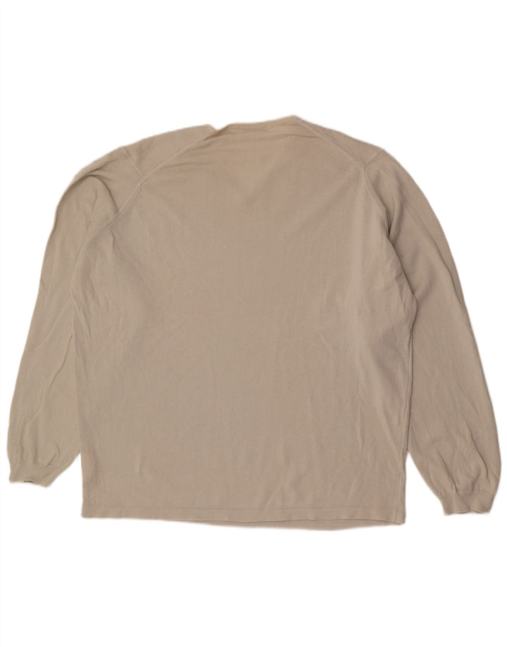 Marks & Spencer Haut Homme Manches Longues XL Coton Beige