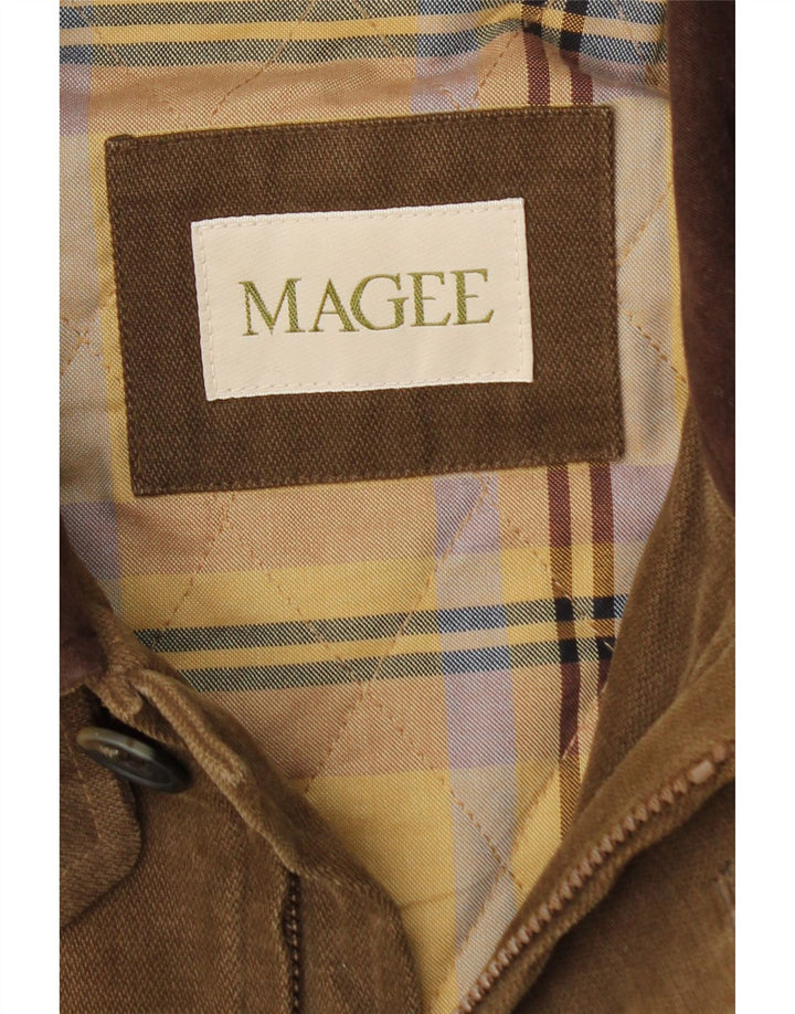 Magee Manteau Homme UK 42 Grand Coton Kaki