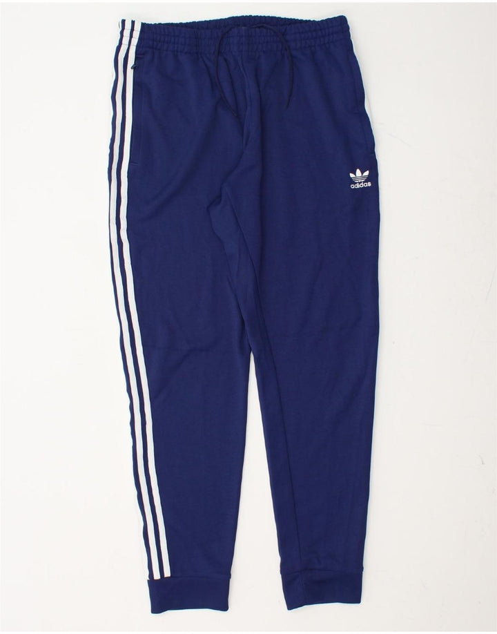 ADIDAS Pantalon de survêtement pour homme Joggers Large Bleu Marine Polyester
