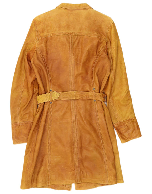 Gipsy Manteau en cuir pour femme UK 12 Marron moyen
