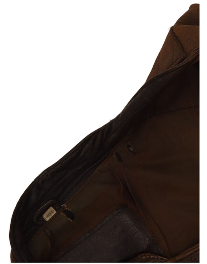 Mark Astor Gilet en cuir pour homme IT 48 Marron moyen