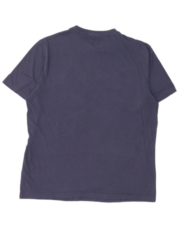 Penguin T-Shirt Graphique Homme Top 2XL Bleu Marine Coton