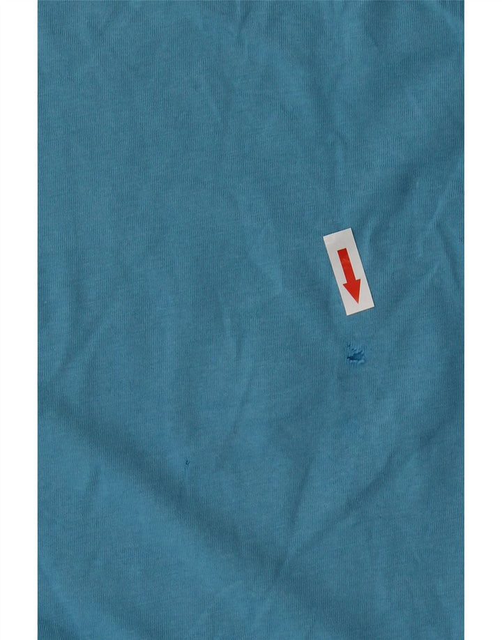 Ellesse T-Shirt Graphique Garçon 13-14 ans Bleu Coton