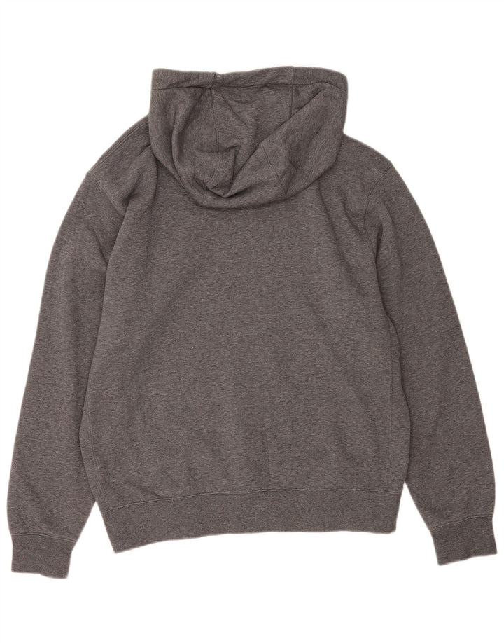 NIKE Pull à capuche pour homme en coton gris moyen