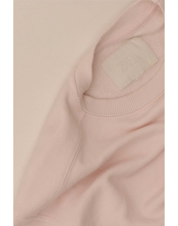 Zara Sweat Fille 7-8 Ans Rose