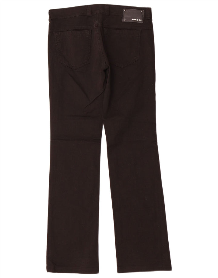 Diesel Jean Droit Femme W29 L32 Coton Noir