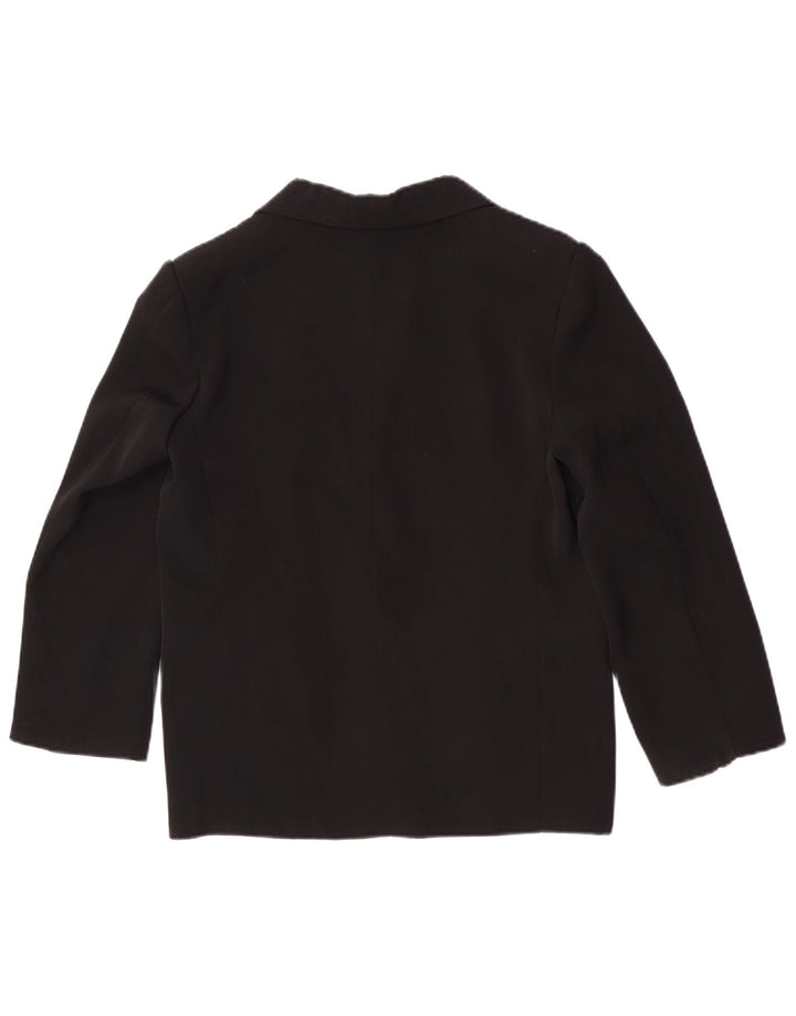 Veste blazer vintage à 3 boutons pour garçon 11-12 ans Noir