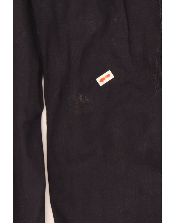 French Connection Pantalon Cargo Droit Homme Moyen W32 L31 Noir Coton