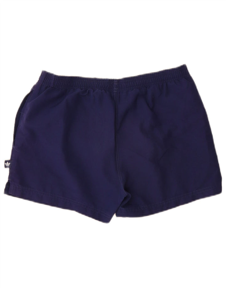 Adidas Short de Sport Garçon 13-14 Ans Bleu Marine Polyester