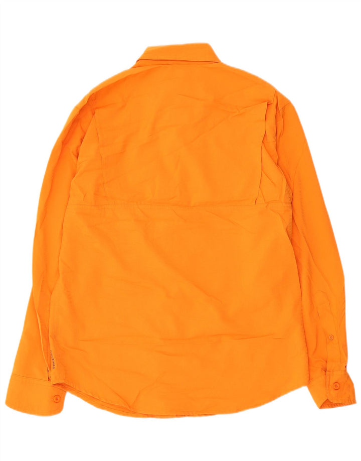 EDDIE BAUER Chemise Homme Petit Orange Polyester
