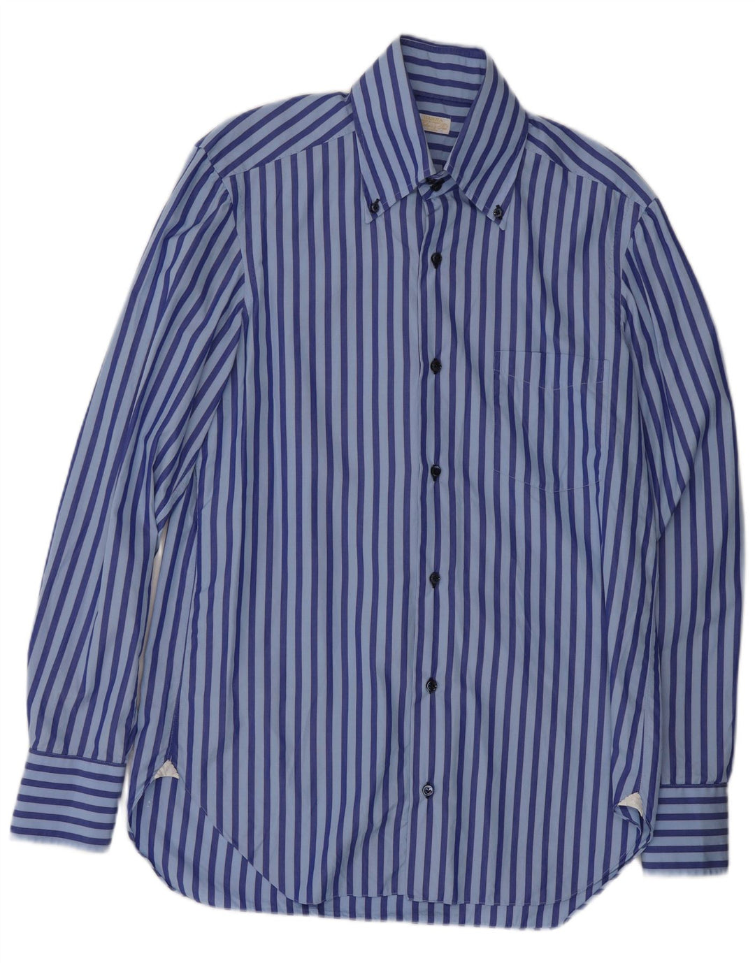 Barba Chemise Femme Taille 40 15 Bleu Moyen Rayé