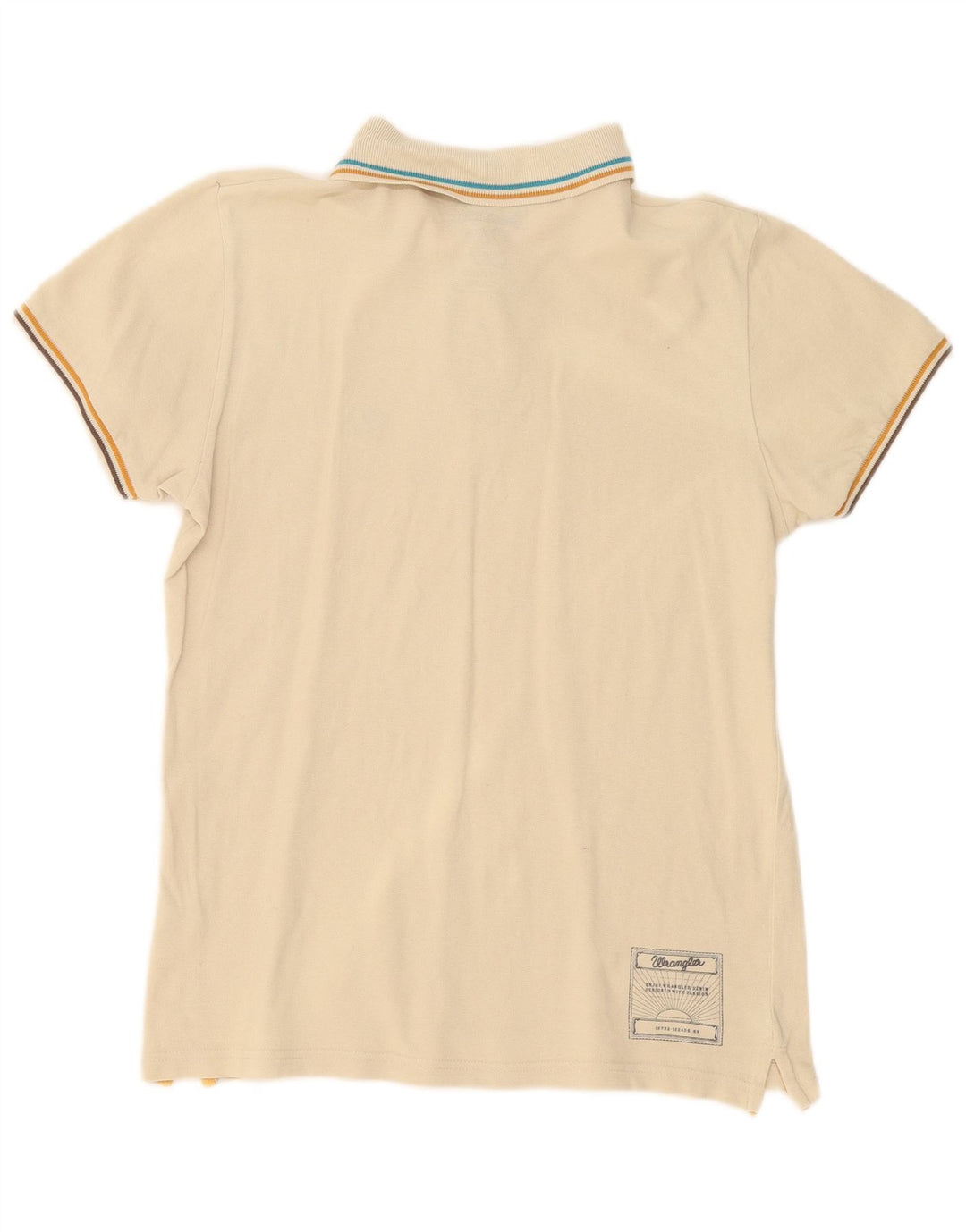 Wrangler Polo Homme XL Coton Beige