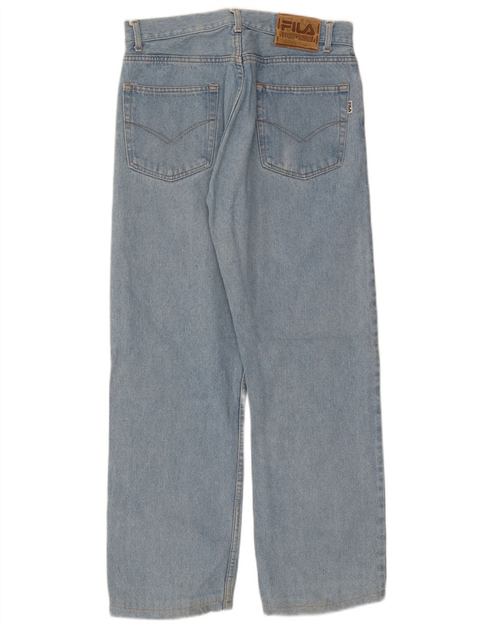 FILA Jean droit W30 L28 homme bleu