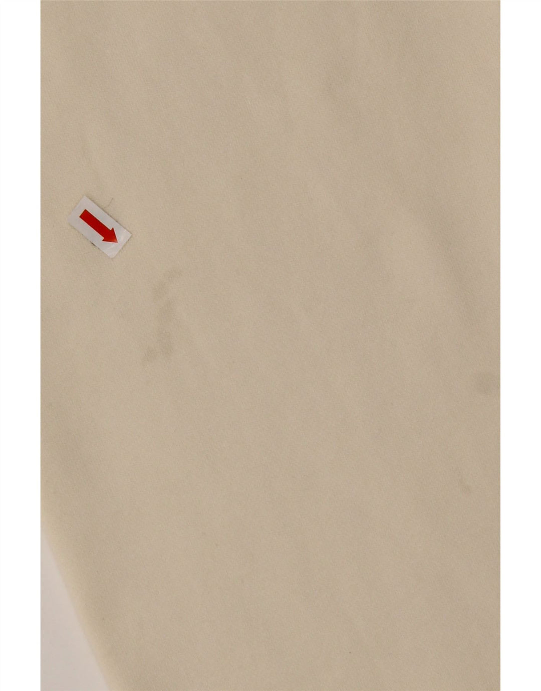 REEBOK Sweat-shirt coupe ample à col zippé pour homme en coton blanc cassé moyen