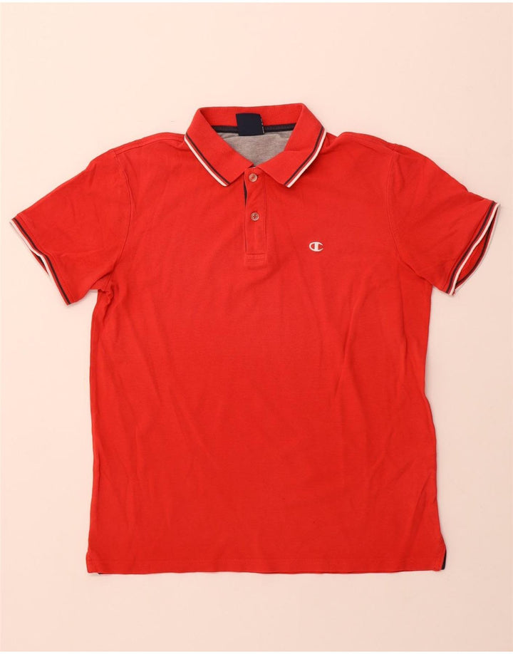CHAMPION Polo Homme Petit Rouge
