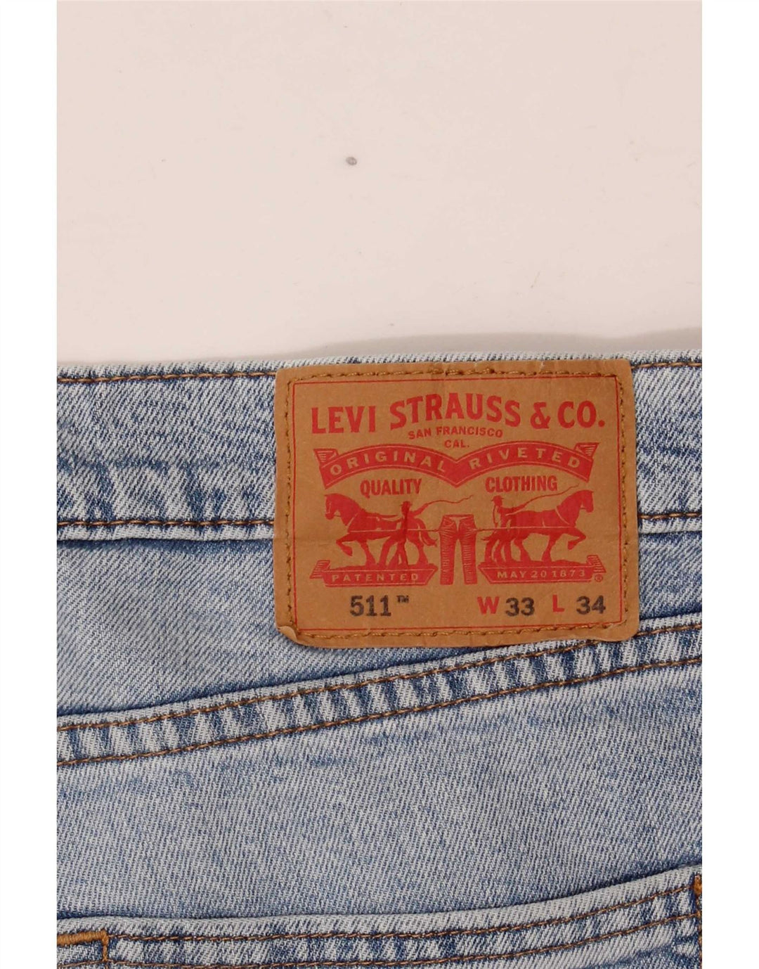 Levi's Jean Slim 511 Homme W33 L34 Bleu