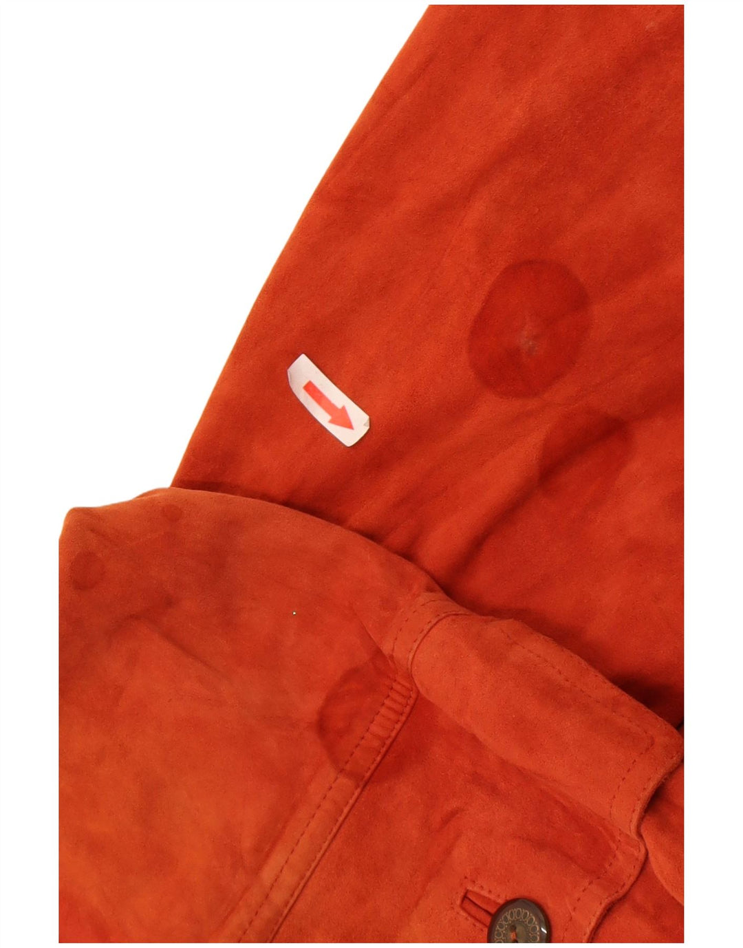 Bottega Veste en daim pour femme UK 12 Orange moyen