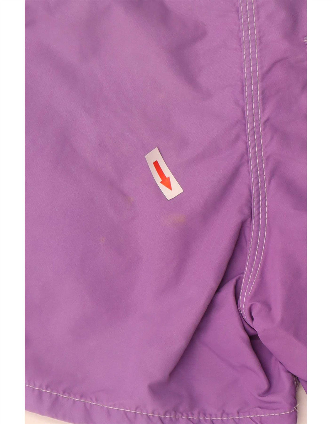 Sundek Short de bain homme en nylon color block violet moyen
