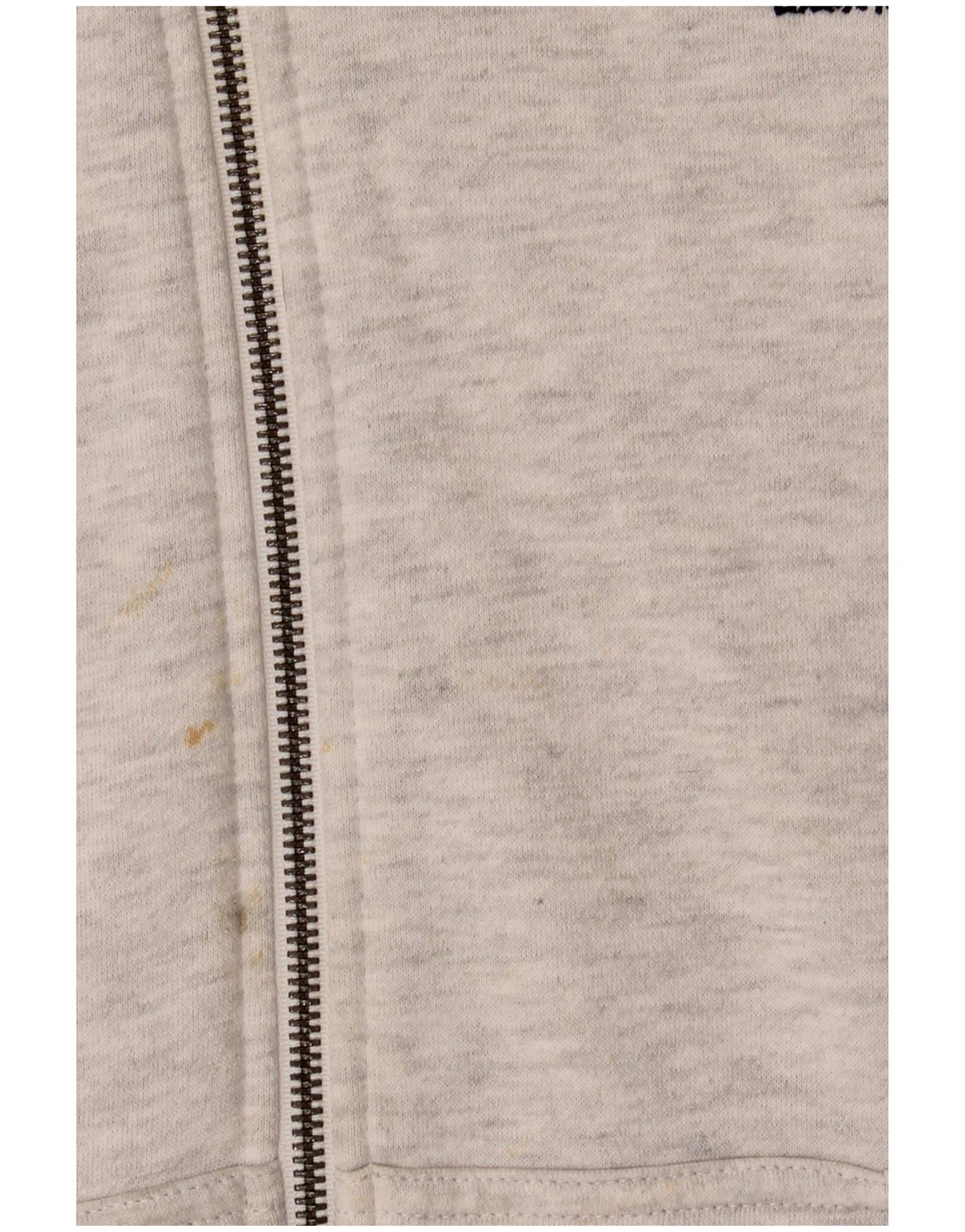 Superdry Sweat à Capuche Zippé Homme Gris Moyen Coton