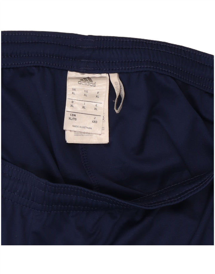 Adidas Hommes Climalite Sport Shorts XL Bleu Marine Polyester