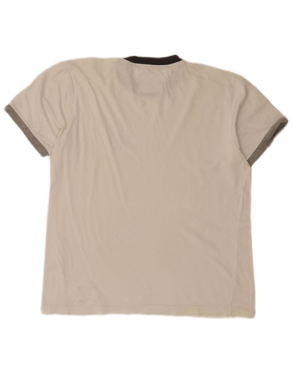Champion T-Shirt Graphique Homme XL Blanc Colourblock