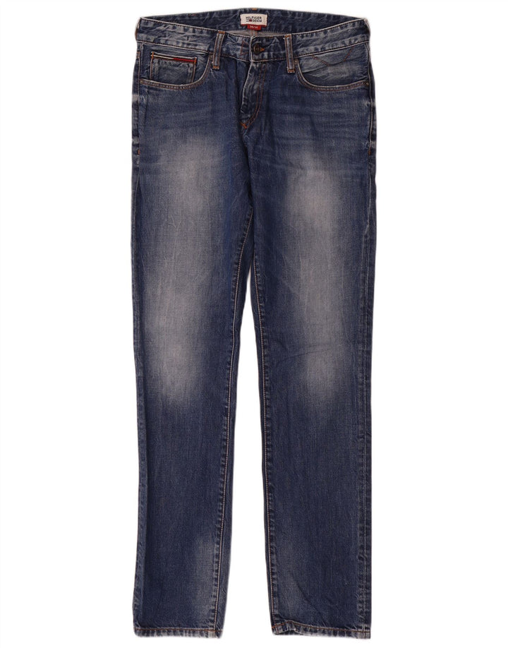 Tommy Hilfiger Jean Slim Homme W30 L32 Bleu Coton