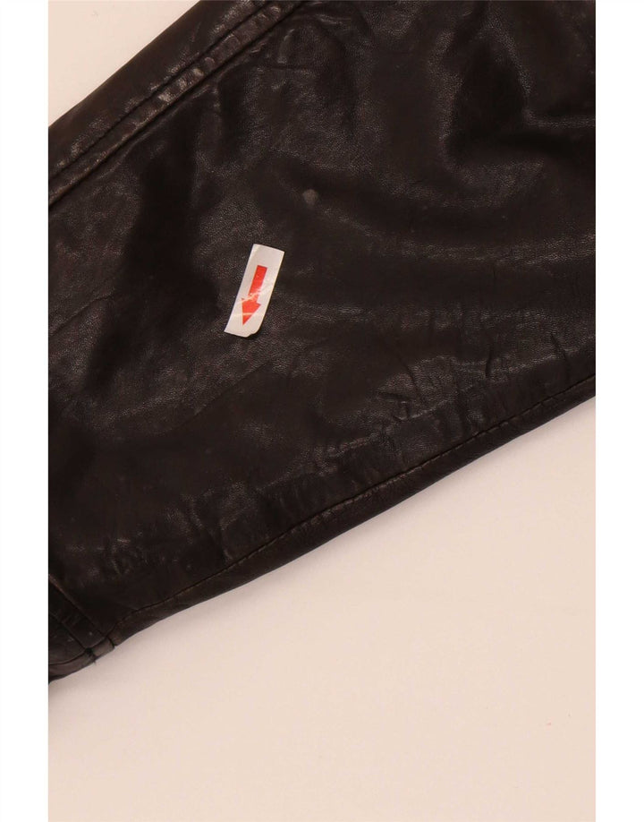 Bomboogie Veste de course en cuir pour homme UK 42 XL Cuir marron