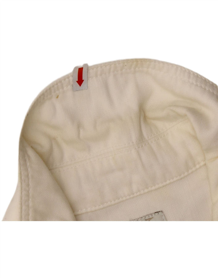 CALVIN KLEIN Veste en jean pour homme UK 38 Coton blanc moyen