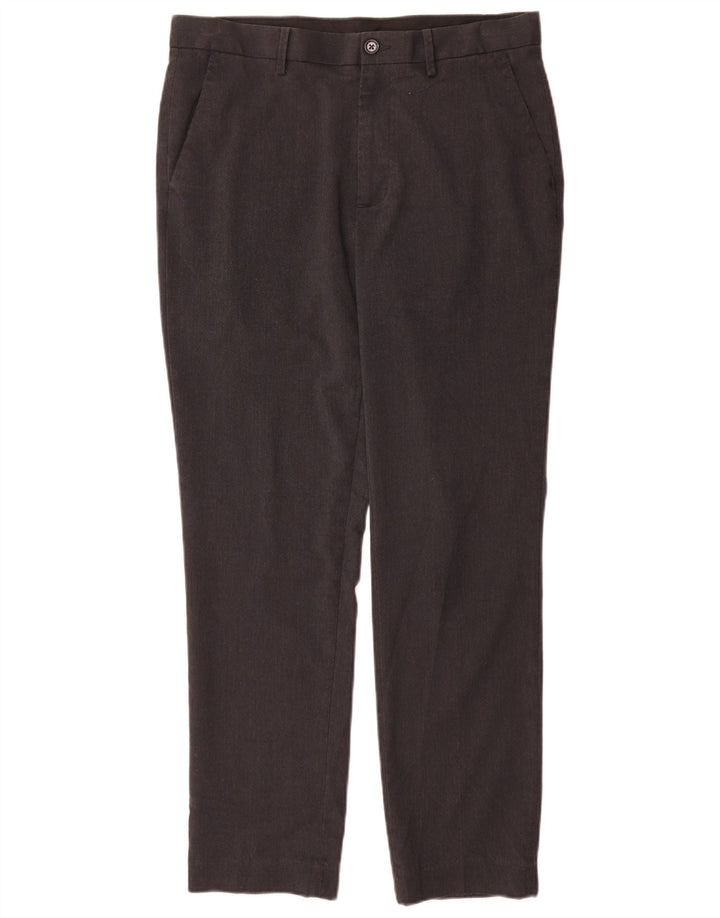 Marks & Spencer Pantalon de costume slim pour homme W32 L31 Gris Polyester