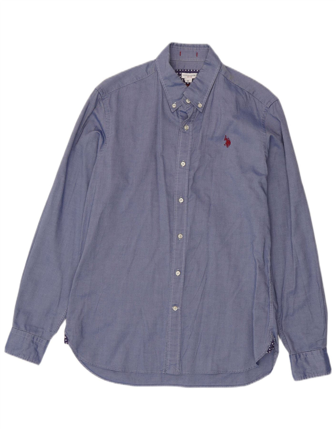 U.S. Polo Assn. Chemise Slim Fit Bleu Moyen Coton