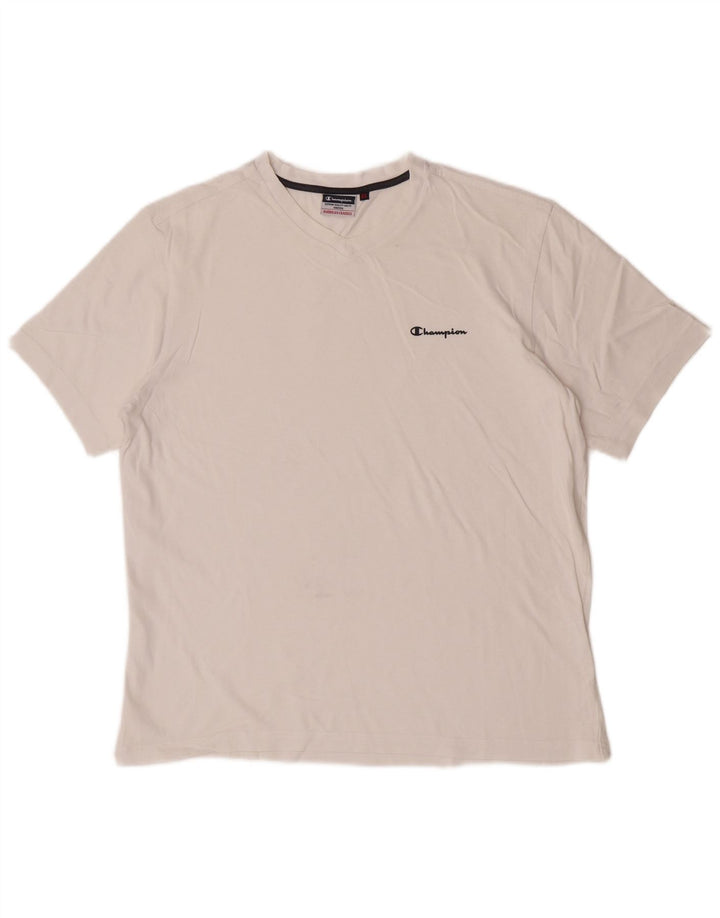 Champion T-Shirt Homme Top XL Blanc