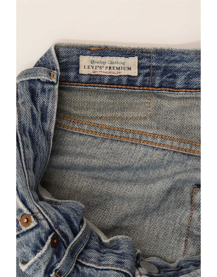 Levi's Jean Slim Effet Déchiré W34 L35 Homme Bleu