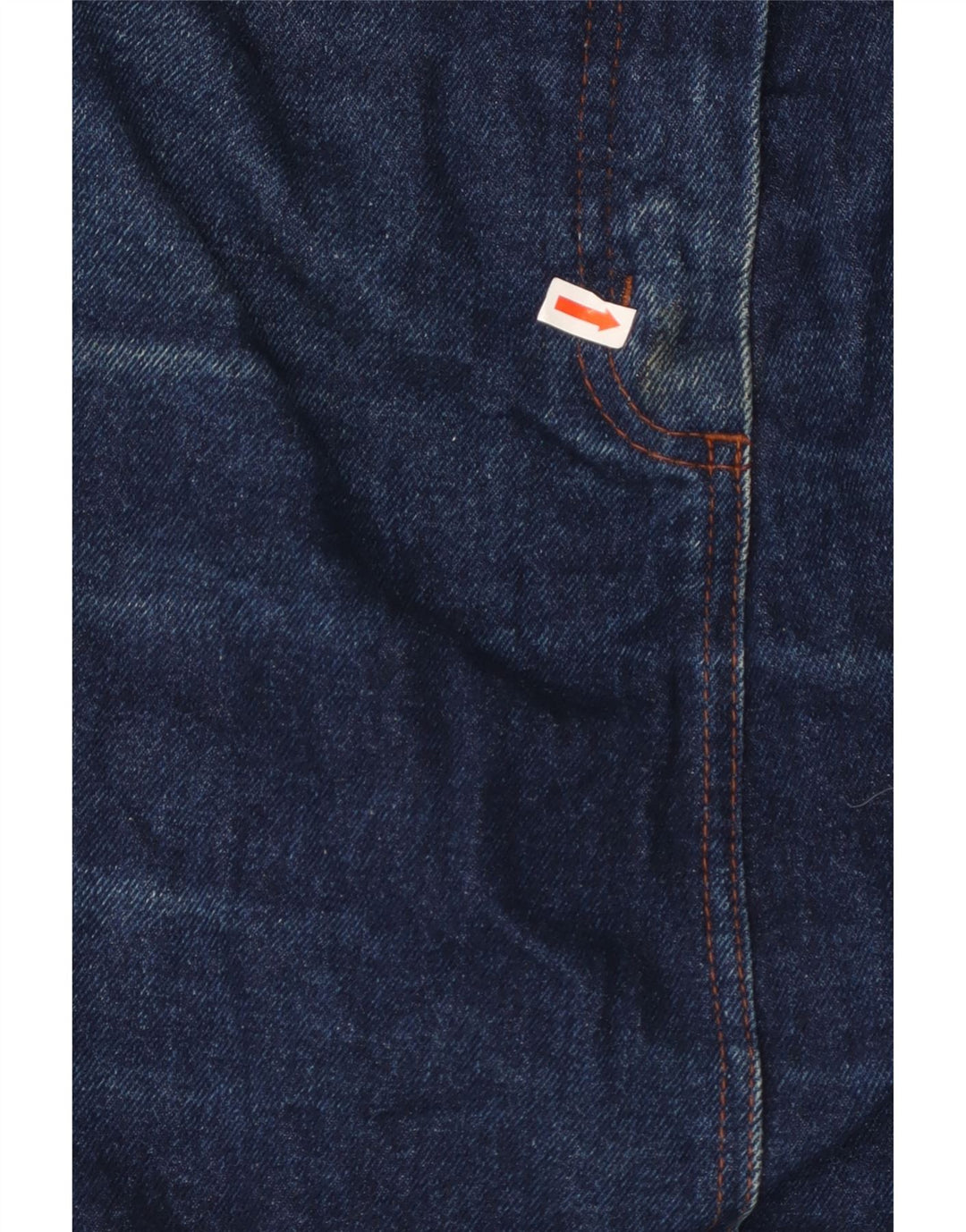 Carrera Femme Jupe En Jean W36 XL Bleu Marine Coton