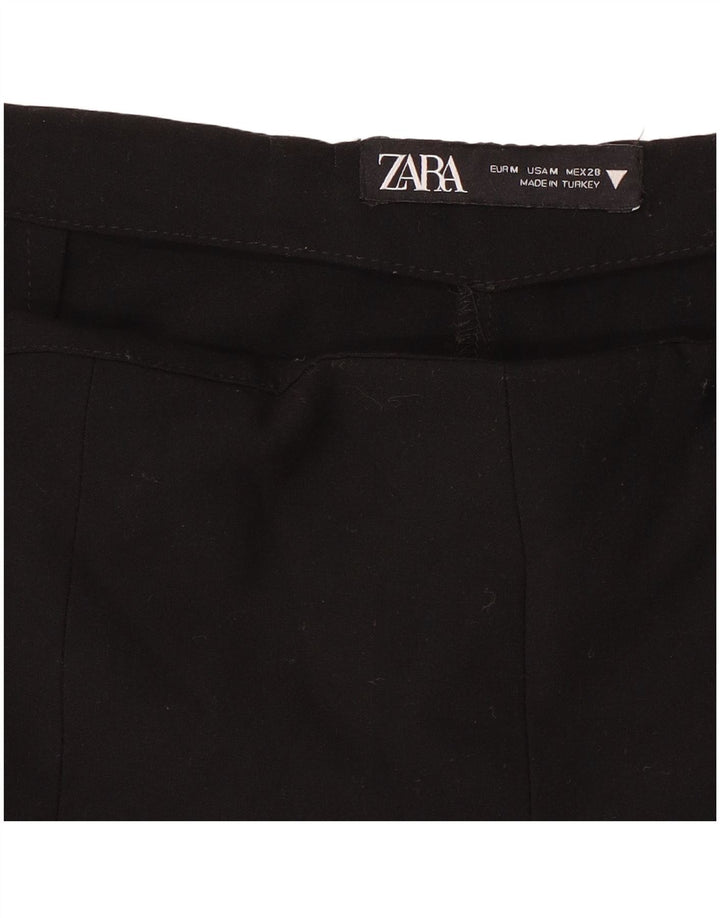 Zara Femme Mini Jupe Plissée Moyen W28 Noir