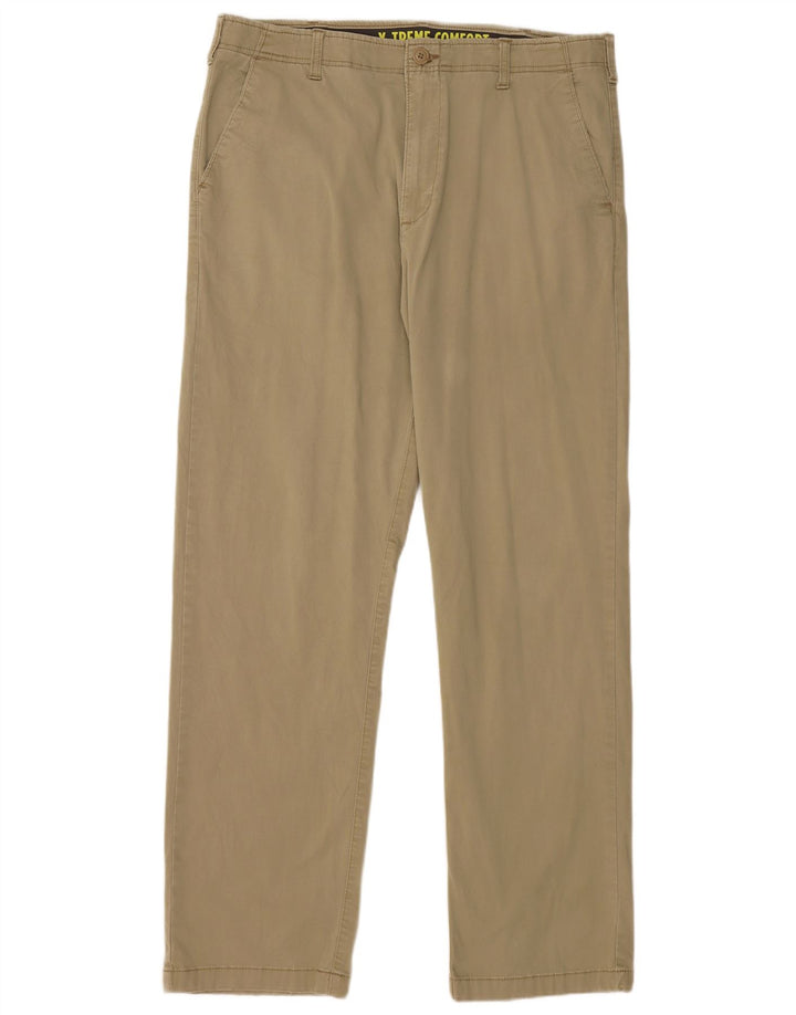 LEE Pantalon Chino Droit X-treme Comfort Homme W36 L34 Coton Beige