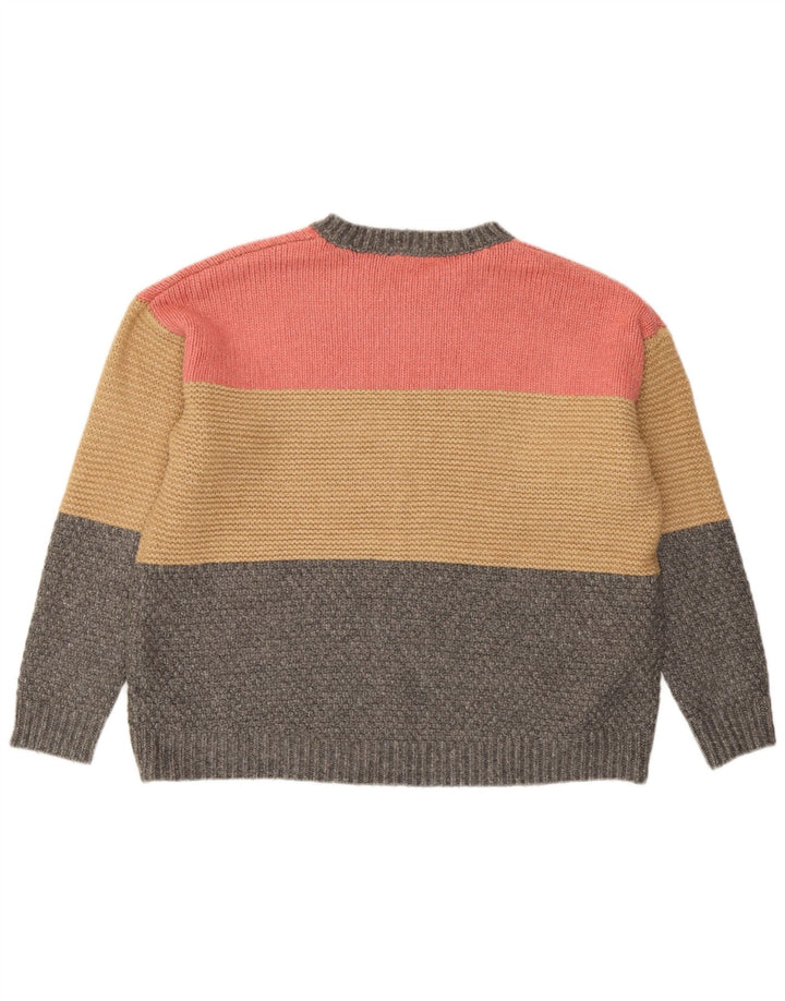 Marks & Spencer Pull ras du cou pour femme UK 16 Large Multicolore
