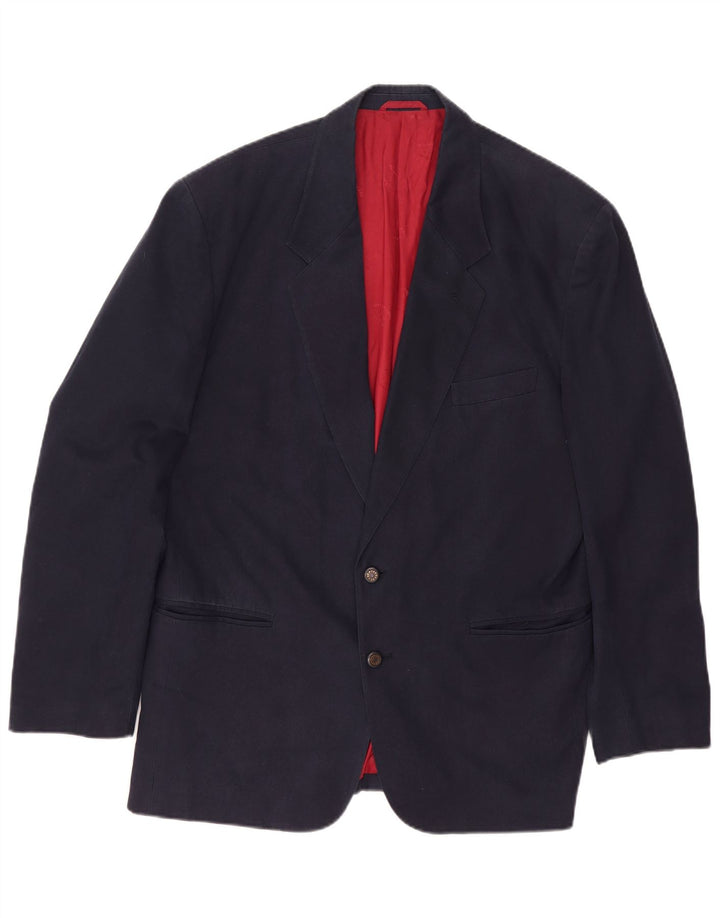 Paul & Shark Veste Blazer 2 Boutons Homme UK 44 2XL Bleu Marine Coton