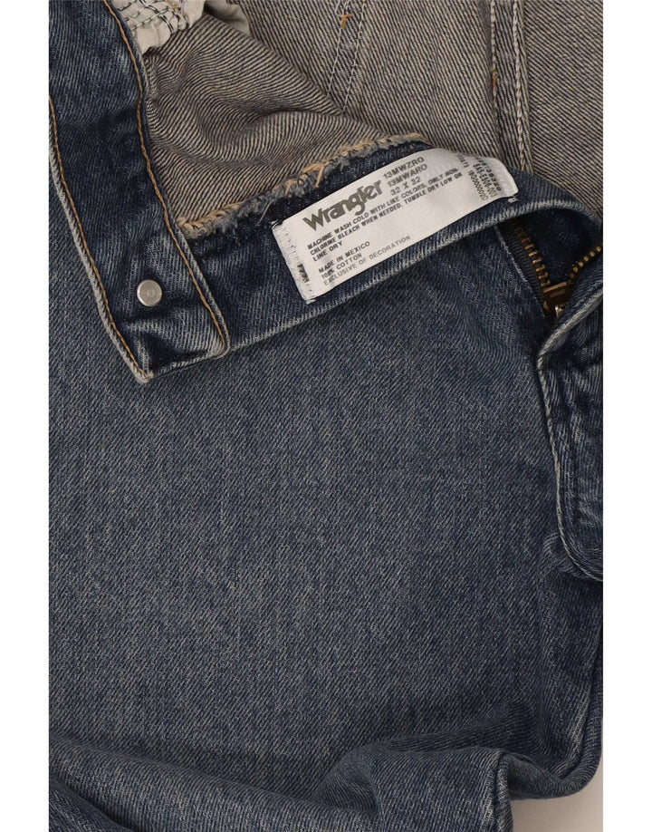 Wrangler Jean droit homme W32 L32 bleu coton