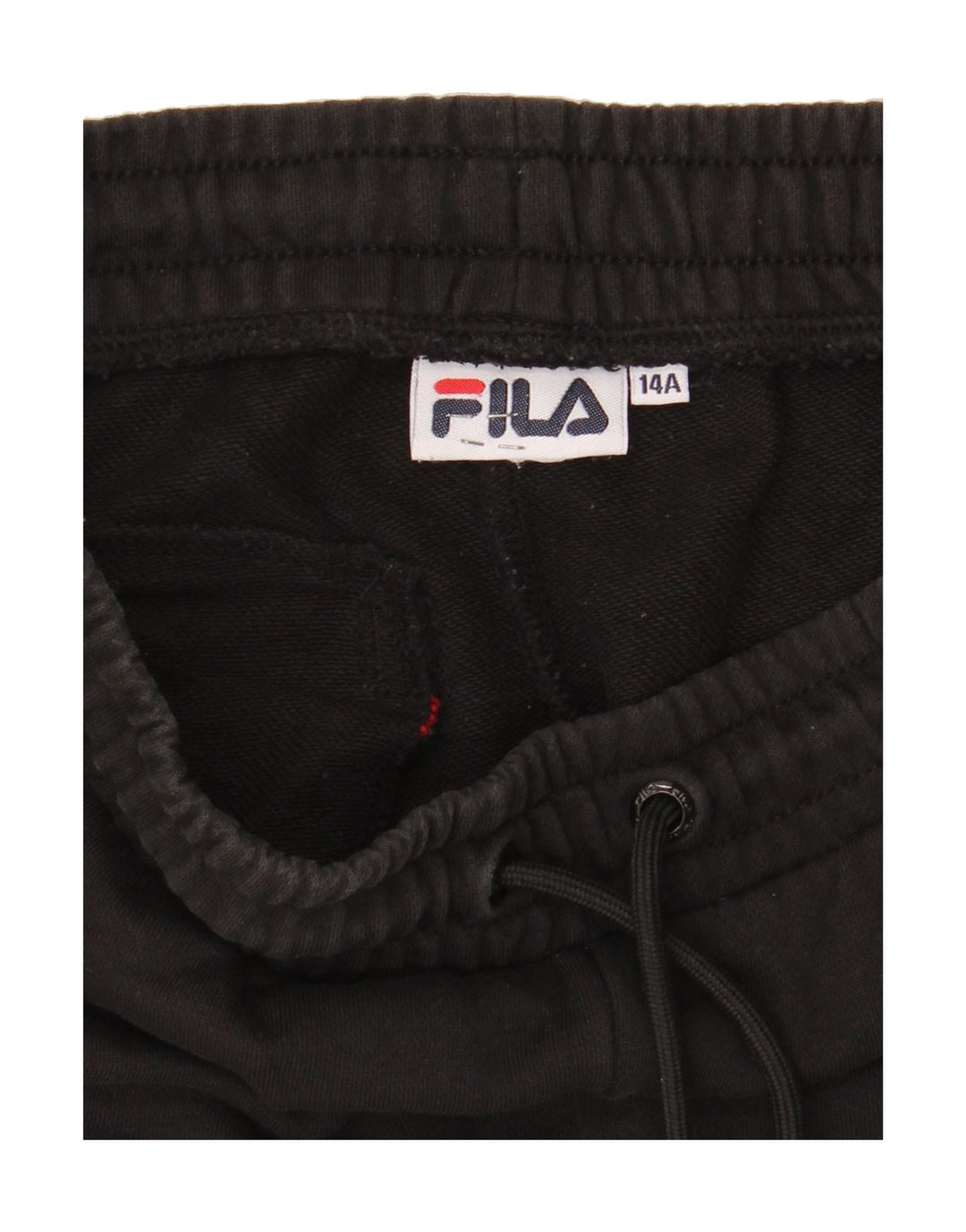 FILA Boys Tracksuit Trousers Joggers 13-14 Years Black Vintage Fila and Second-Hand Fila from Messina Hembry 